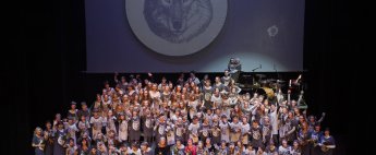 "Vilkam tāda dvēselīt" Liepājā Foto autore Aija Krodere